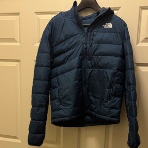 The North Face Men's Dark Blue Puffer Jacket